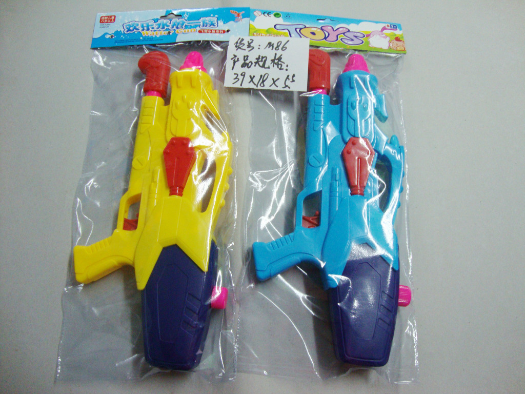 【打气水枪(PVC卡头袋) 儿童水枪 夏天玩具 打水战 新款玩具水枪】价格,厂家,图片,其他益智玩具,汕头市澄海区小蒙迪玩具厂-